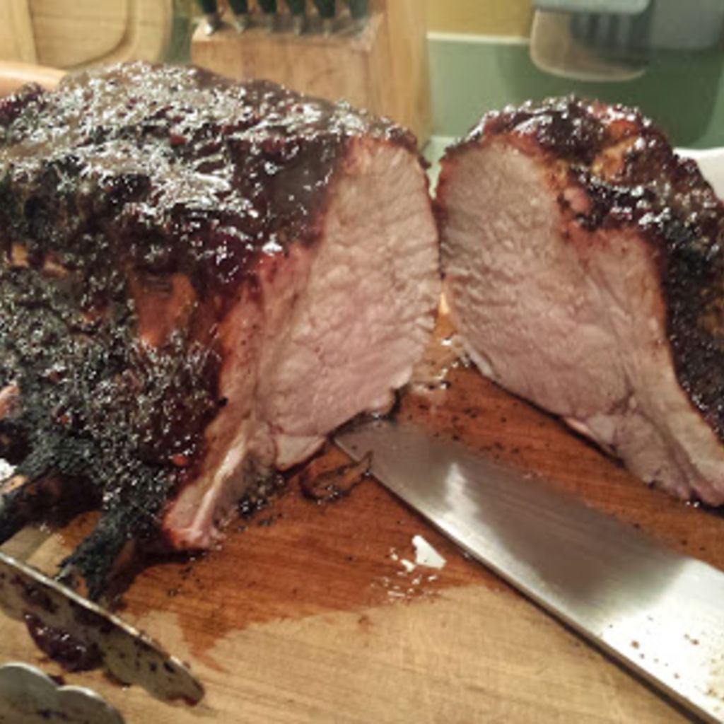 Pastured Bone-IN Pork Loin - 3.5 lbs