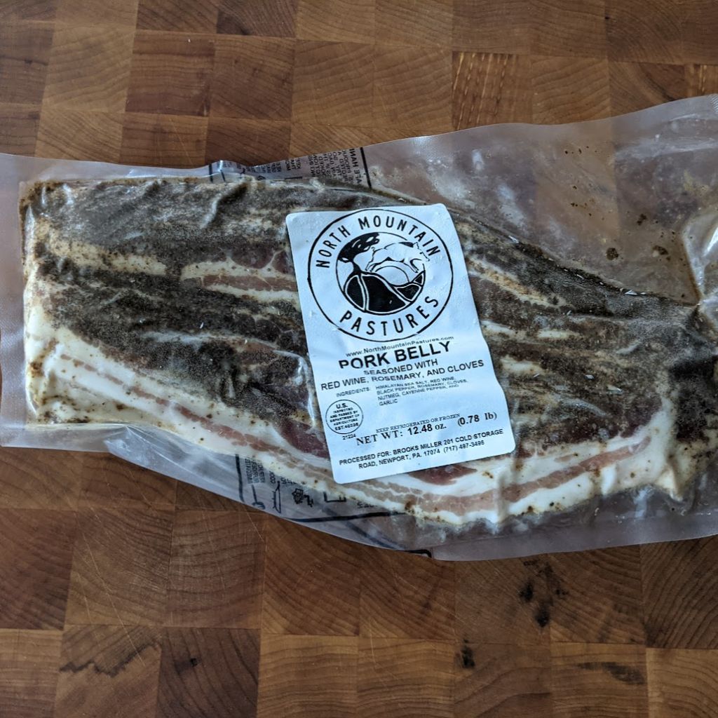 Tesa Red Wine Garlic Bacon - No Nitrate, 3/4 lb